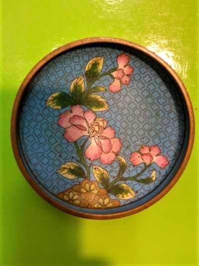 cloisonne - stara chińska miseczka, vinted