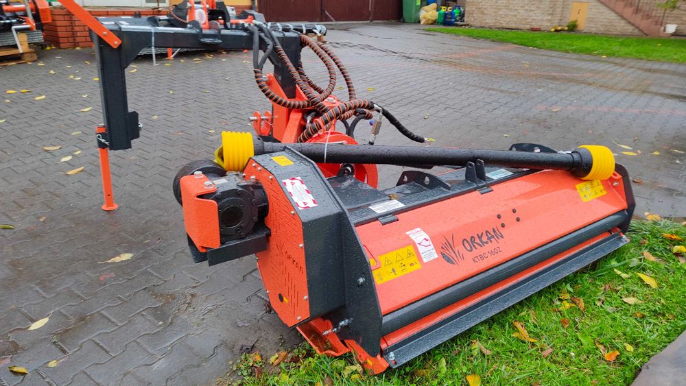 Kosiarka bijakowa Orkan KTBC 160Z drogowa komunalna do poboczy MOCNA