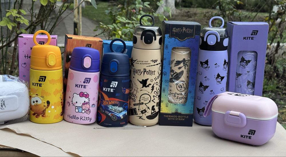 Термос Kite з трубочкою