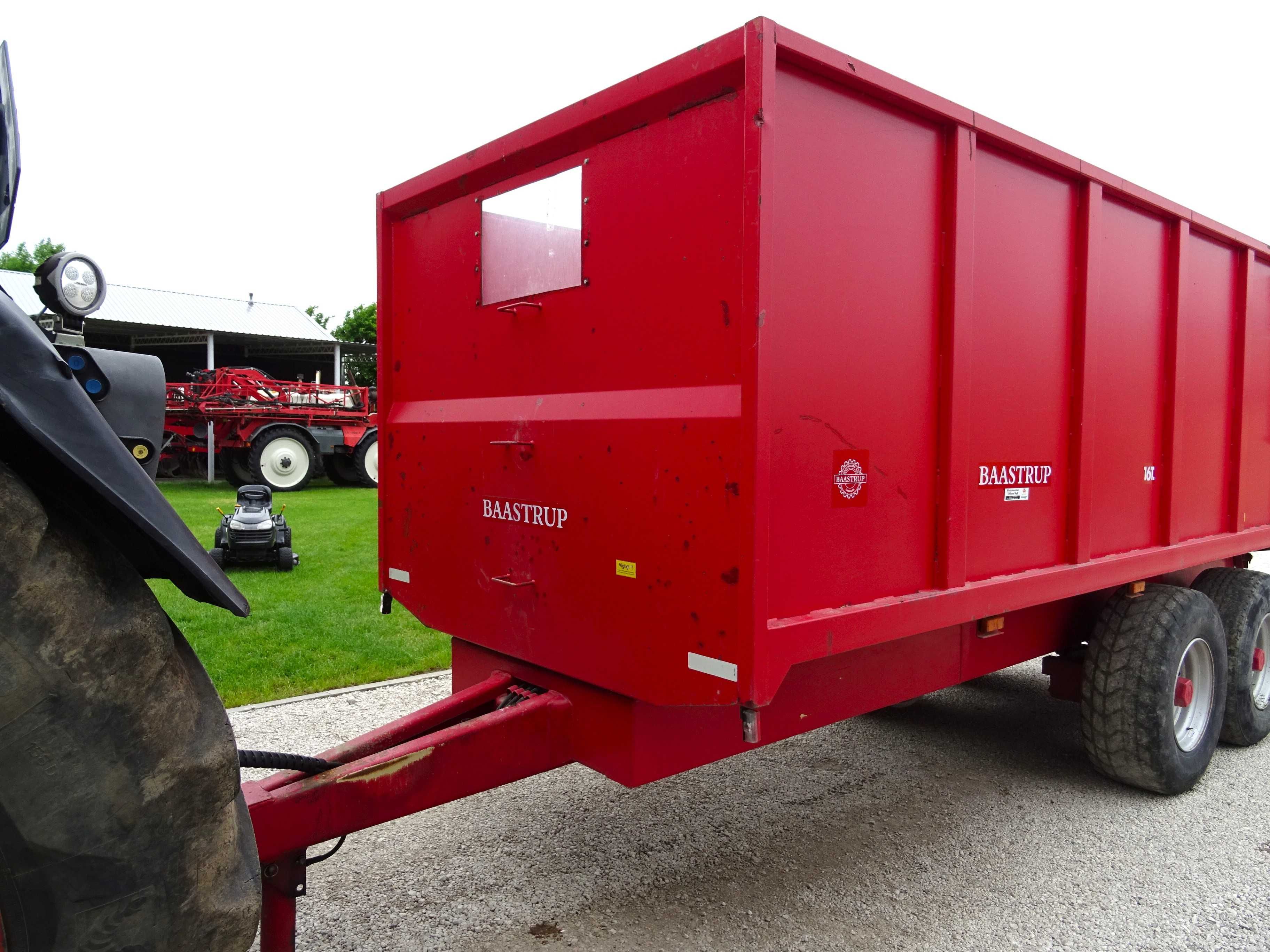 Przyczepa wywrotka 16t baastrup tandem metaltech pronar vaia