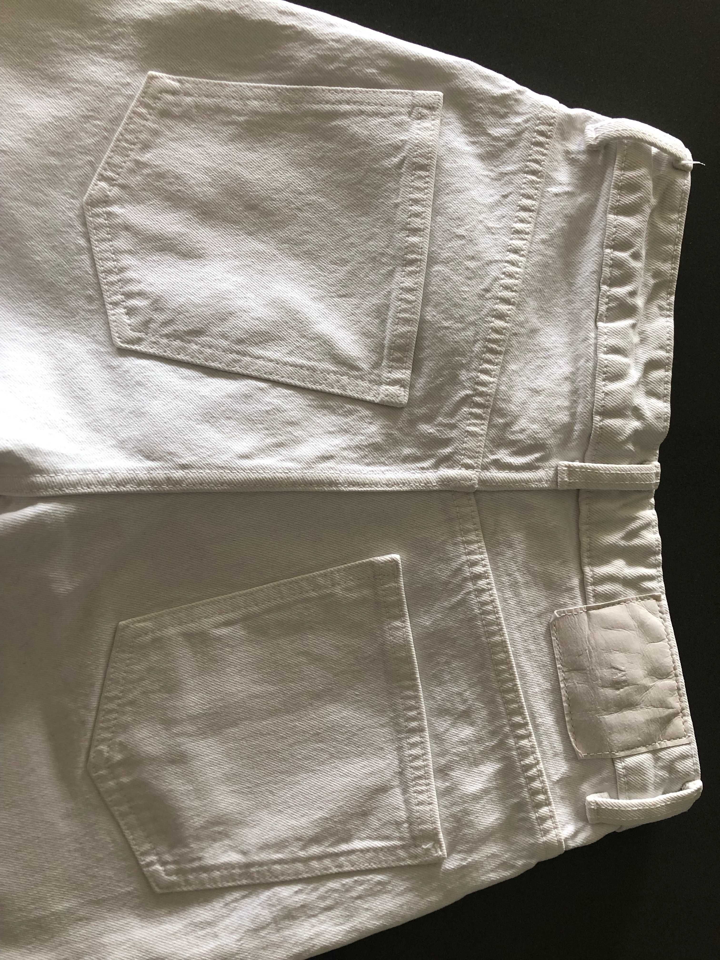 Calças Ganga Branco ZARA