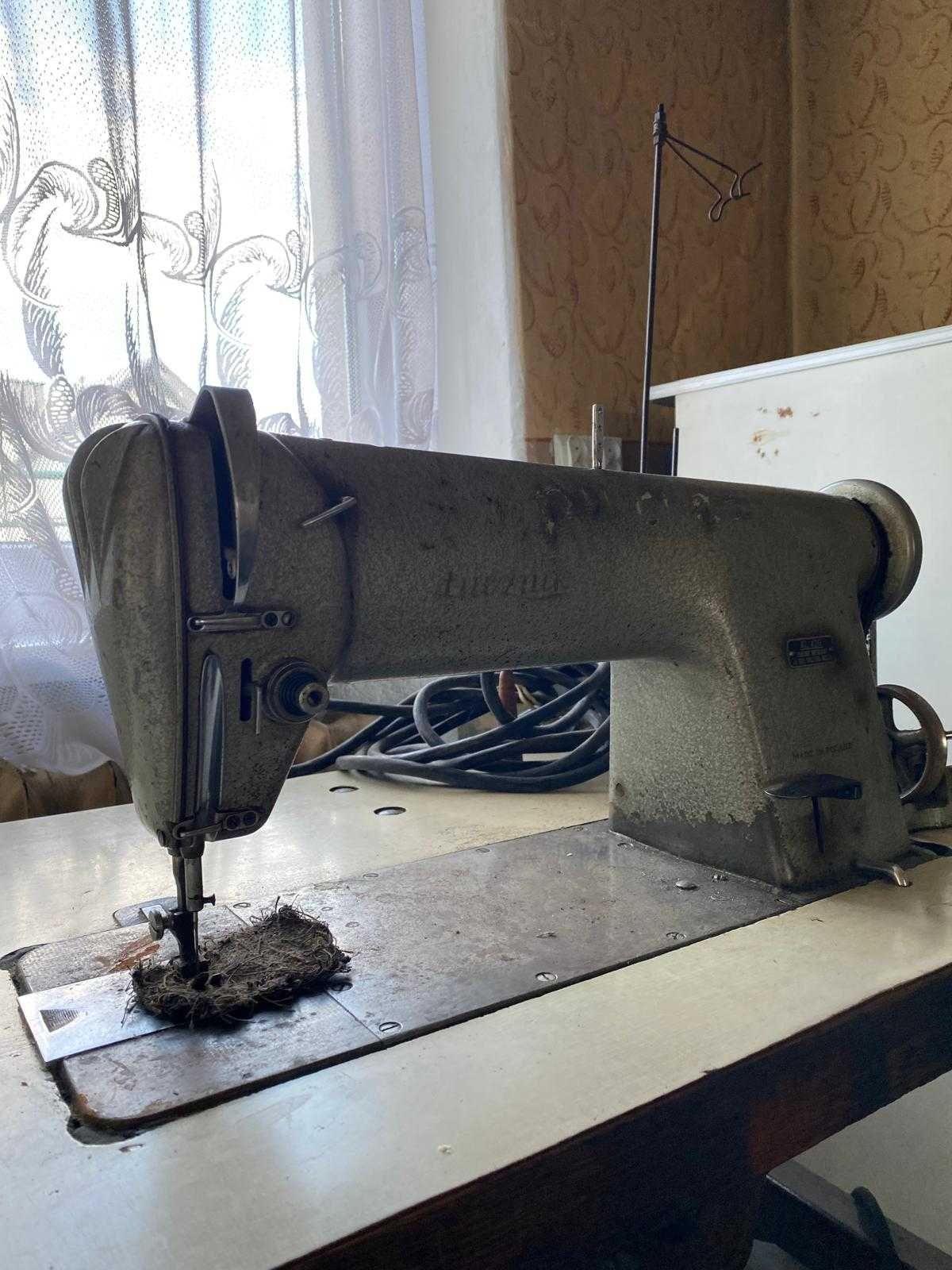 Maszyna do szycia Łucznik przemysłowa 400 V + stół