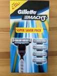Gillette Mach3 Maszynka do golenia+ 5 ostrzy