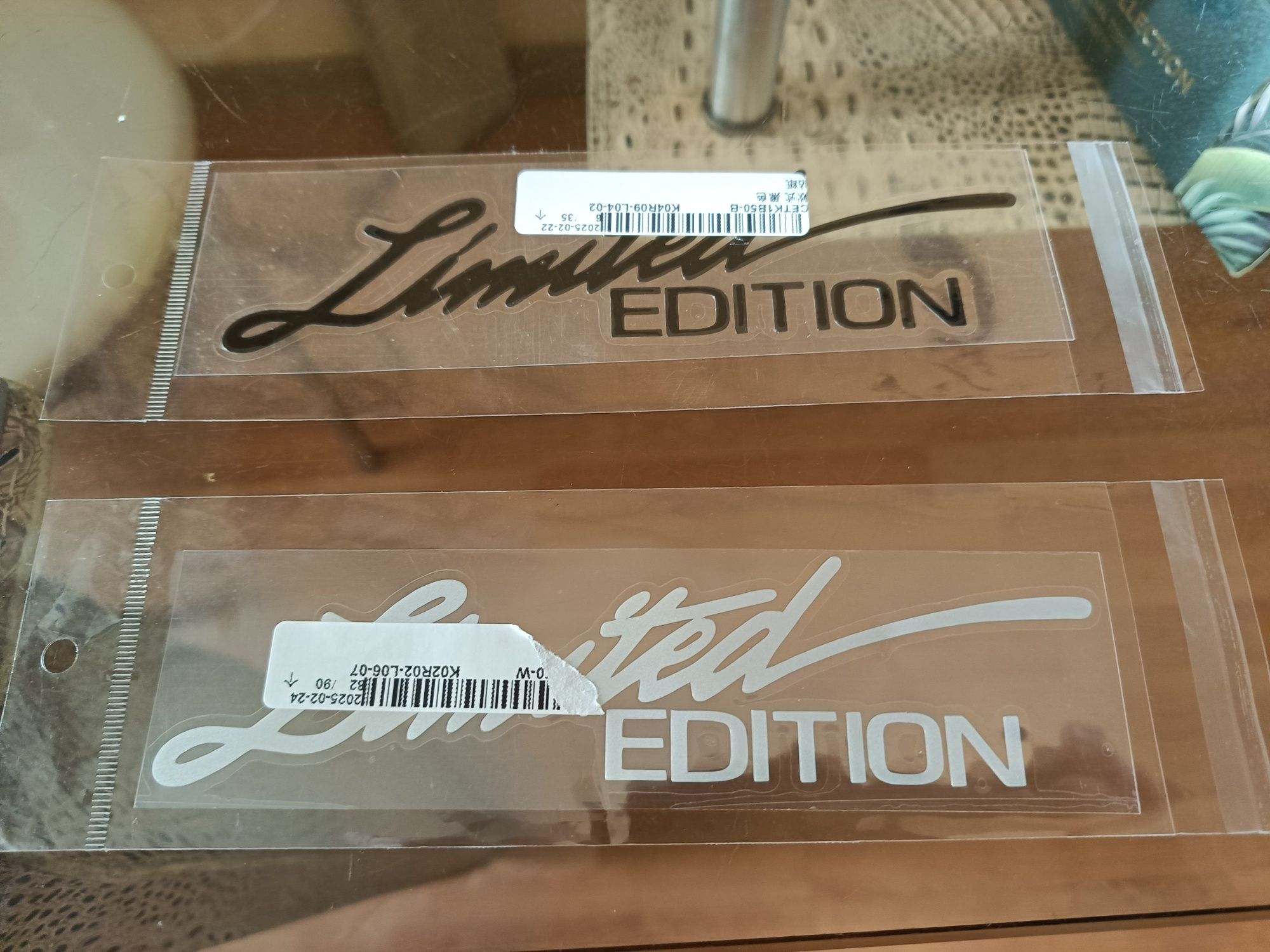 Наліпка наклейка Limited edition на авто