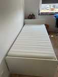 Łóżko ikea Malm 90*200 2 szt z materacami