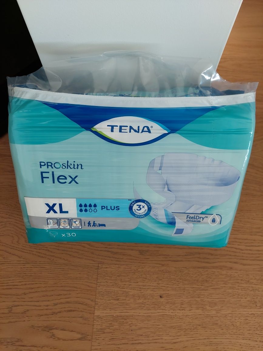 Fralda incontinência Tena Flex (Maxi e Plus) XL 21