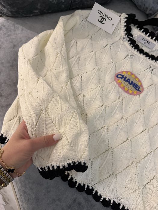Вязаный свитер Chanel