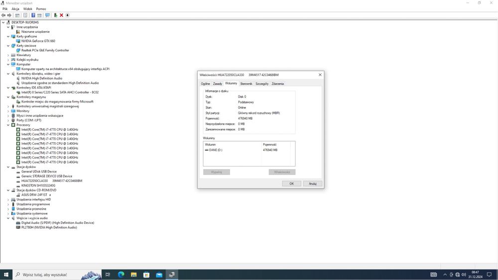 Komputer stacjonarny