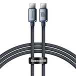 Kabel Baseus CAJY USB-C - USB-C PD 100W 5A 480Mb/s 1,2m - czarny