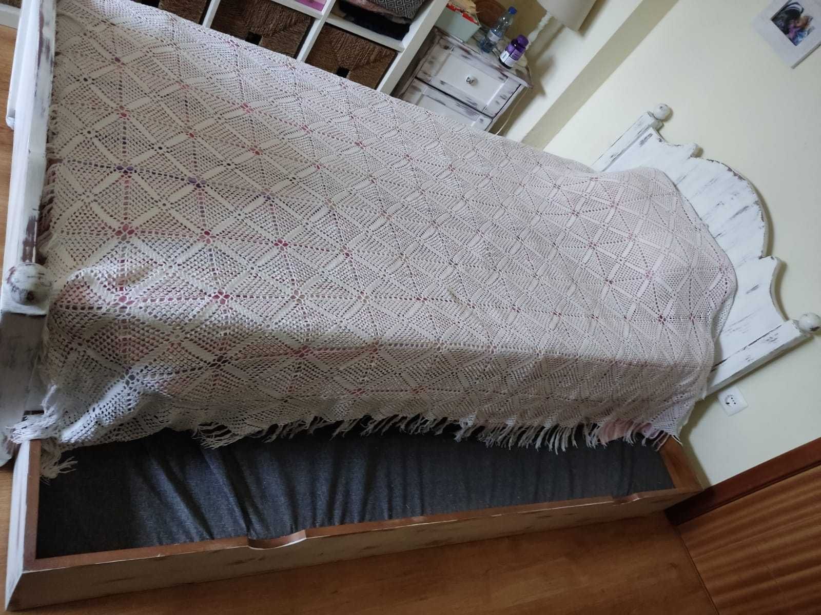 cama solteiro dupla