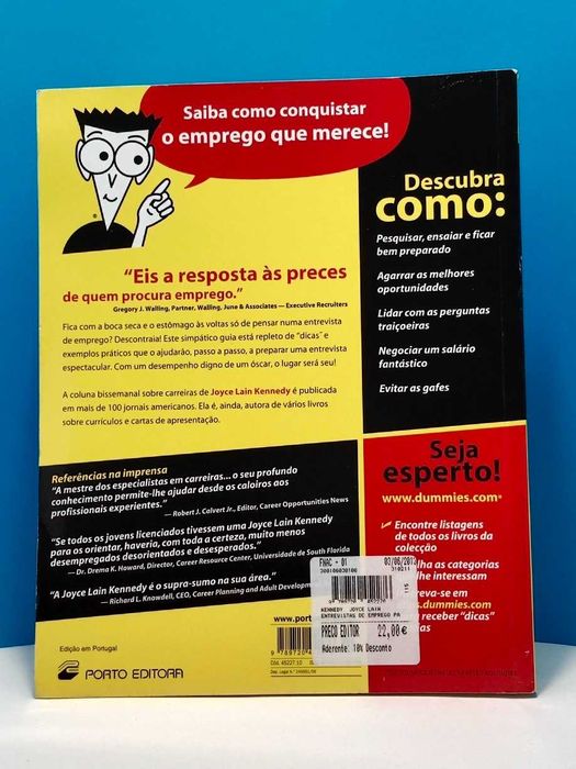 “ Entrevista de Emprego para Totós” de  Joyce Lain Kennedy