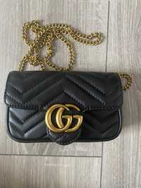 Gucci сумка чорного кольору