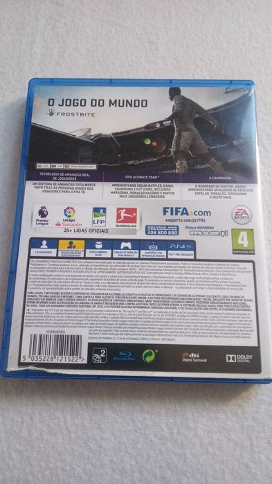 Jogo FiFA 18 - PS4 DVD
