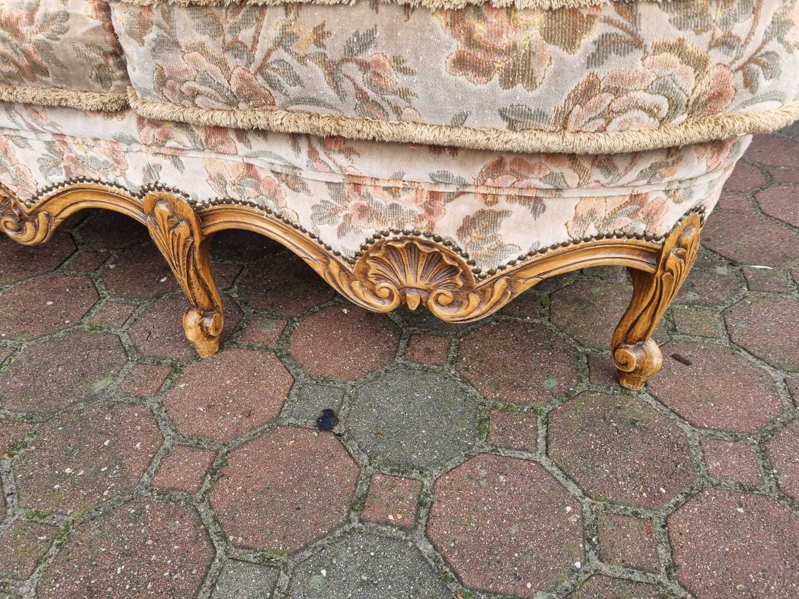 SOFA antyczna barokowa Chippendale Fotel Antyczny Szezlong Kanapa