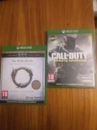 Gry Xbox One Zestaw 2 gier Call of duty Elder Scrolls