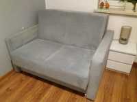 Sofa kanapa BRW 131x190 szara 2 osobowa