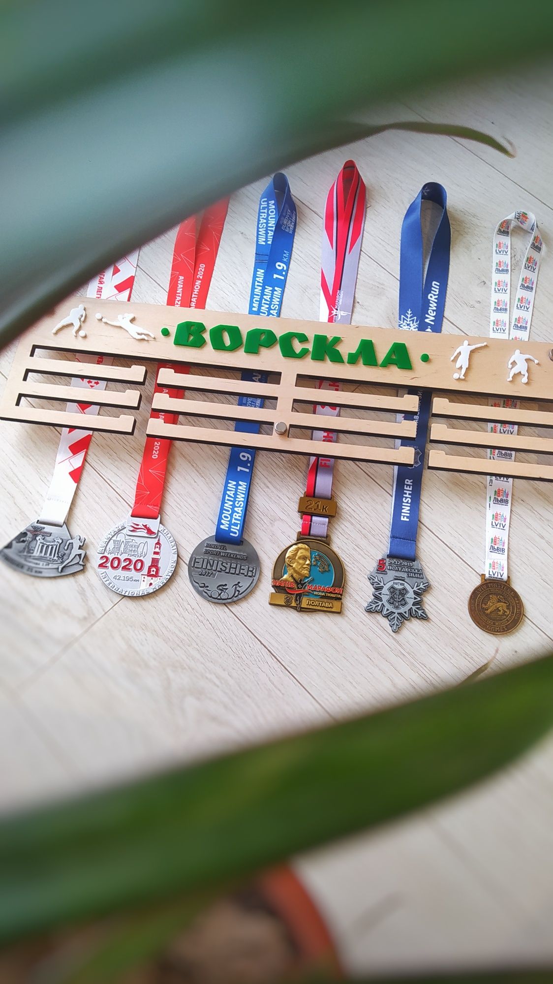 Медальница ФУТБОЛ, Триатлон, Ironman
