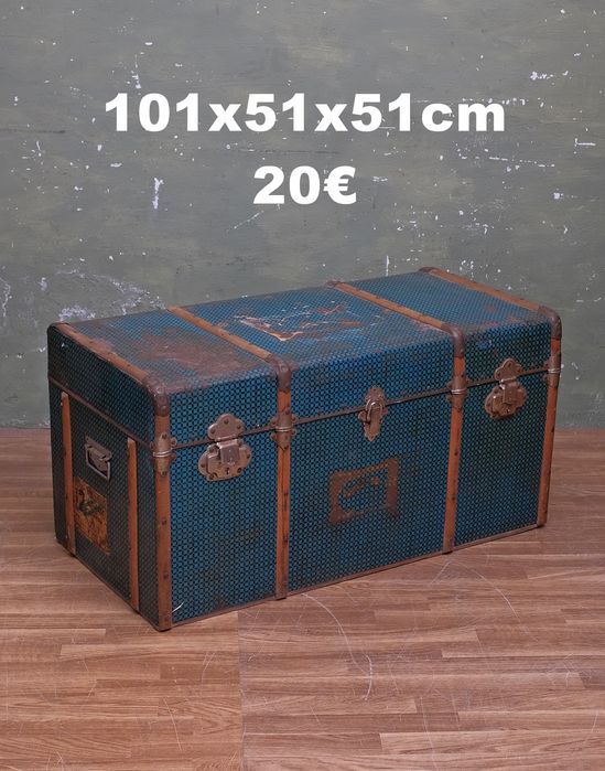 Arca baú vintage antiguidade