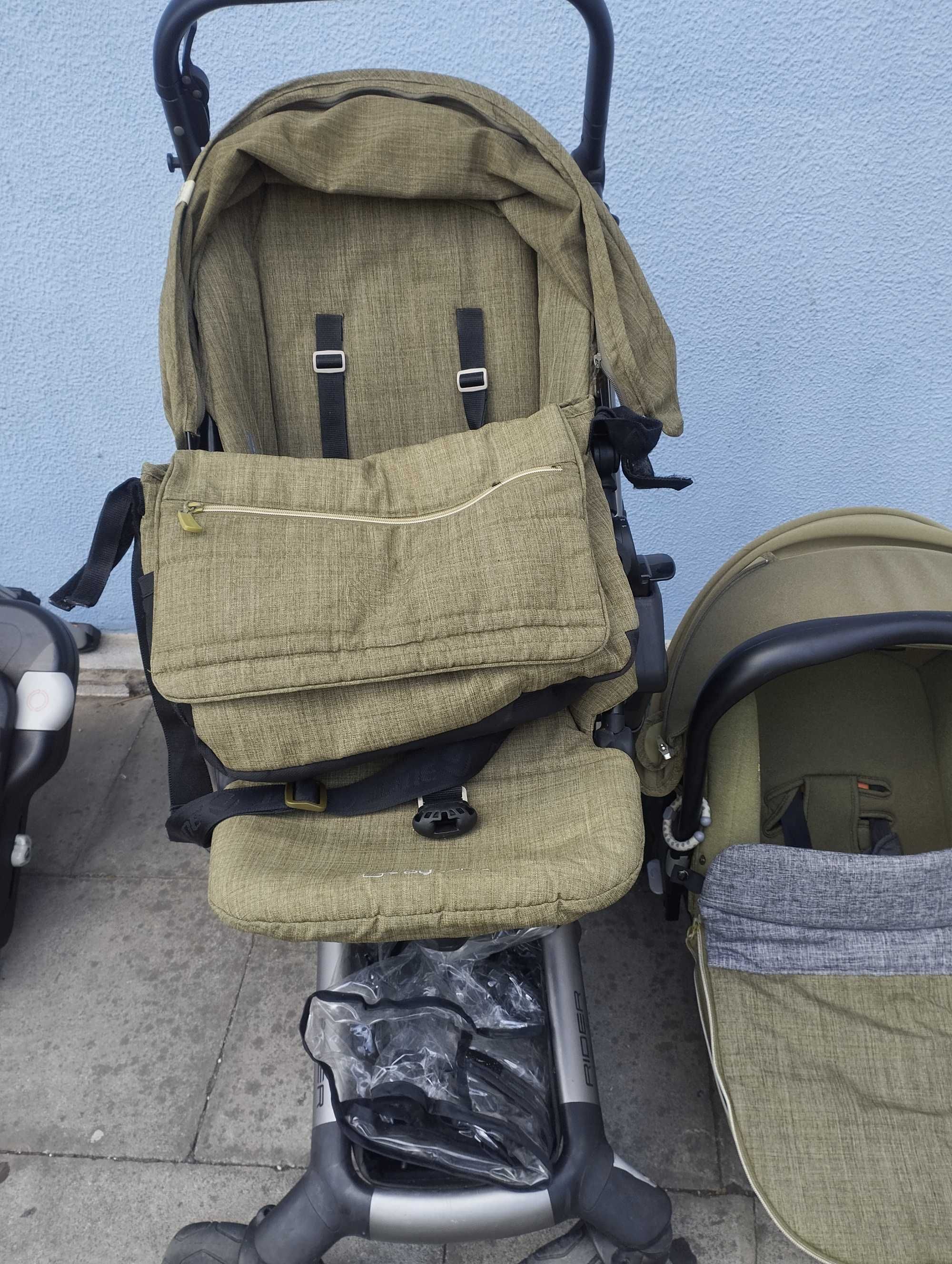 Carrinho bebé trio com isofix