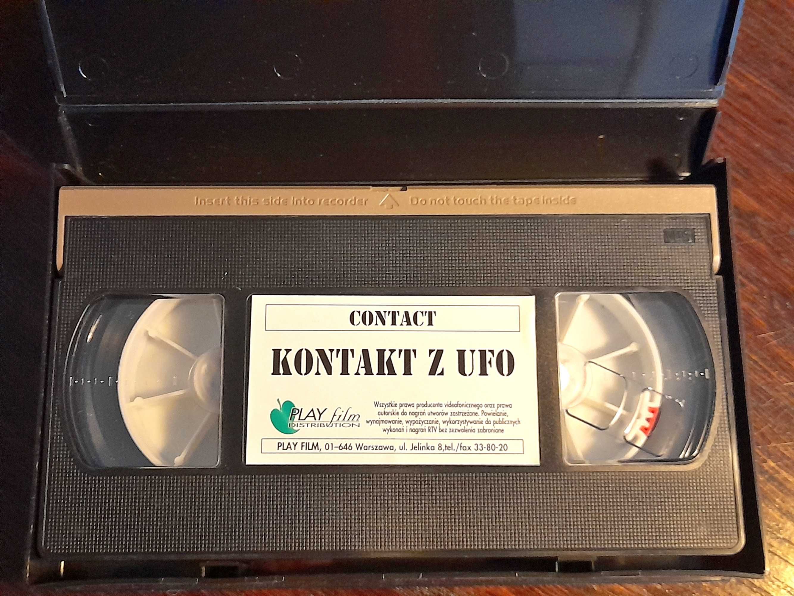 Kontakt z UFO - Niesamowite relacje naocznych świadków - kaseta VHS