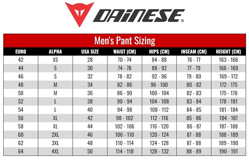 Calças pele Dainese Tam. 50