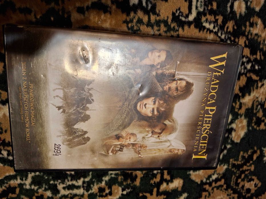 Władca pierścieni Drużyna pierścienia kaseta VHS
