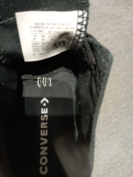 Converse All Star 24 usados 1 vez