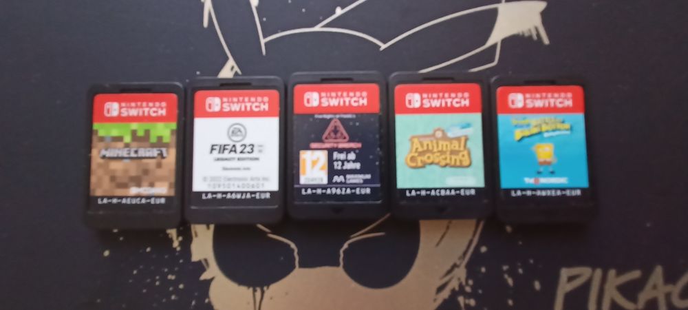 Nintendo switch lite niebieskie