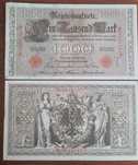 Banknot 1000 marek 21 kwiecień 1910 r.