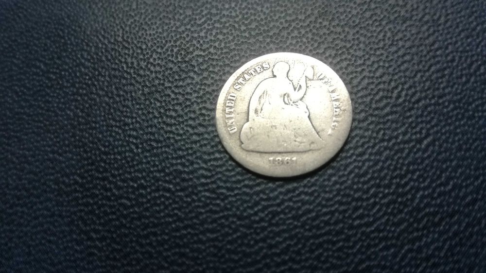 USA half dime (5 centów) 1861_srebro