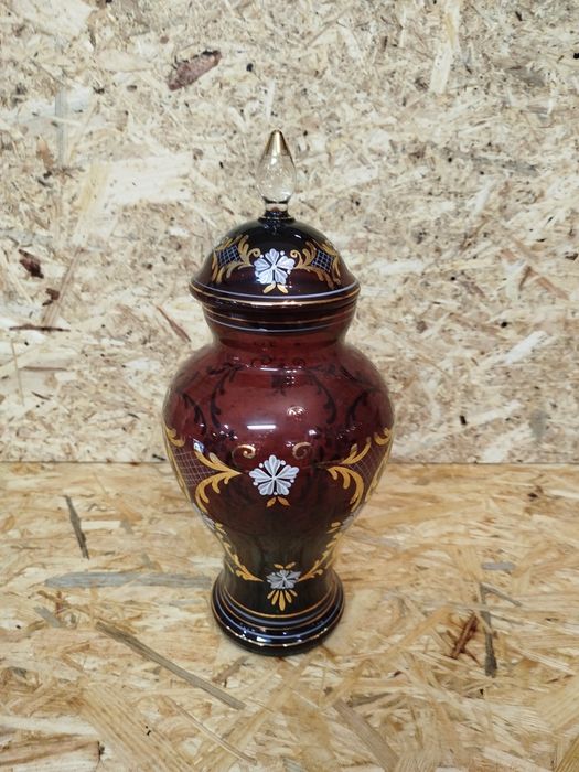 Pote em Vidro Lilás