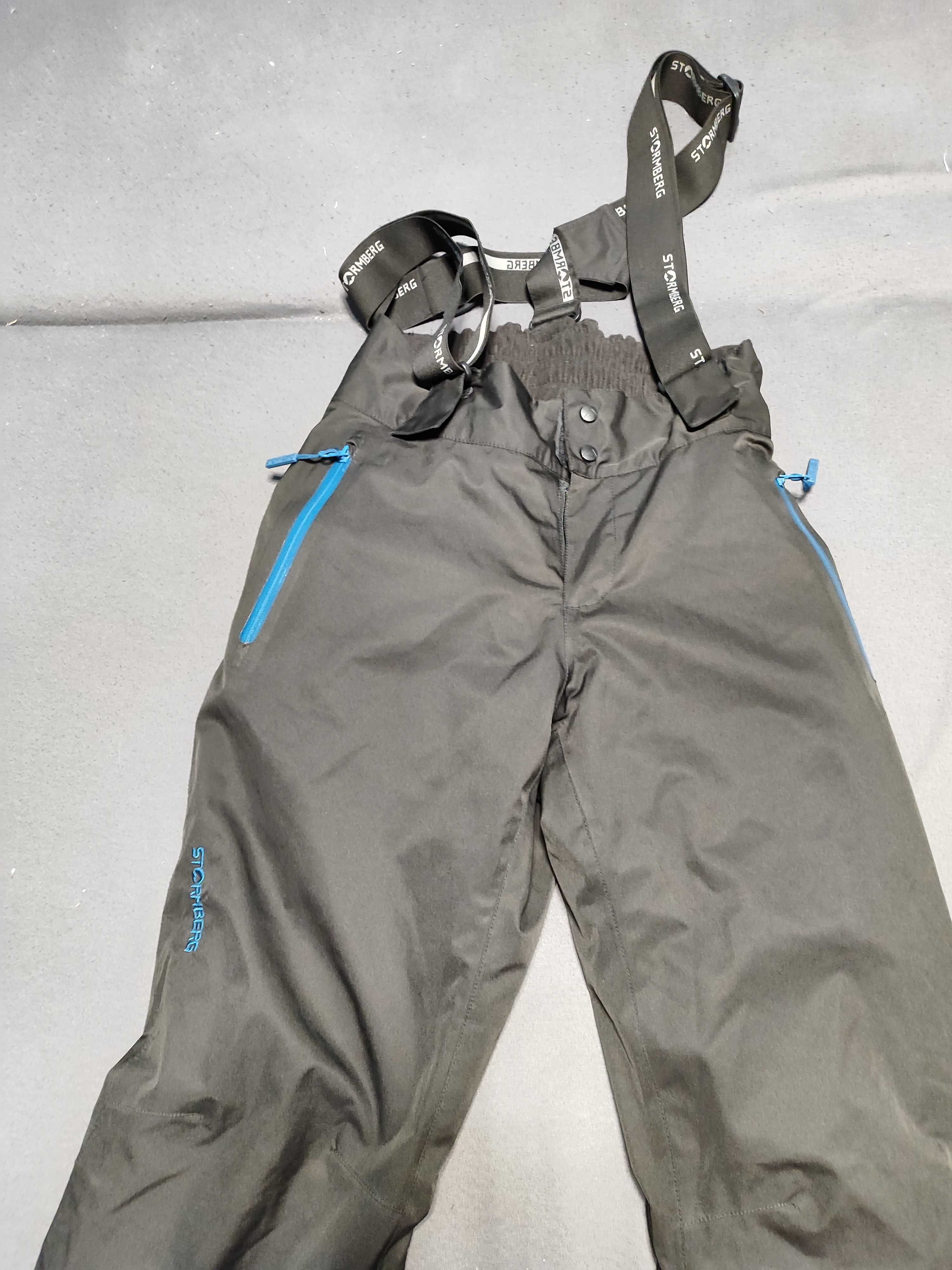 Stormberg spodnie turystyczne wodoodporne Softshell szelki s