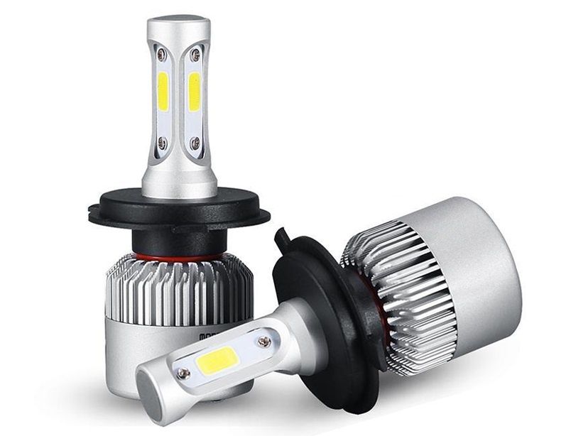 Автомобильные светодиодные LED лампы H11 H7 H4 H1 Lanos Toyota BMW KIA