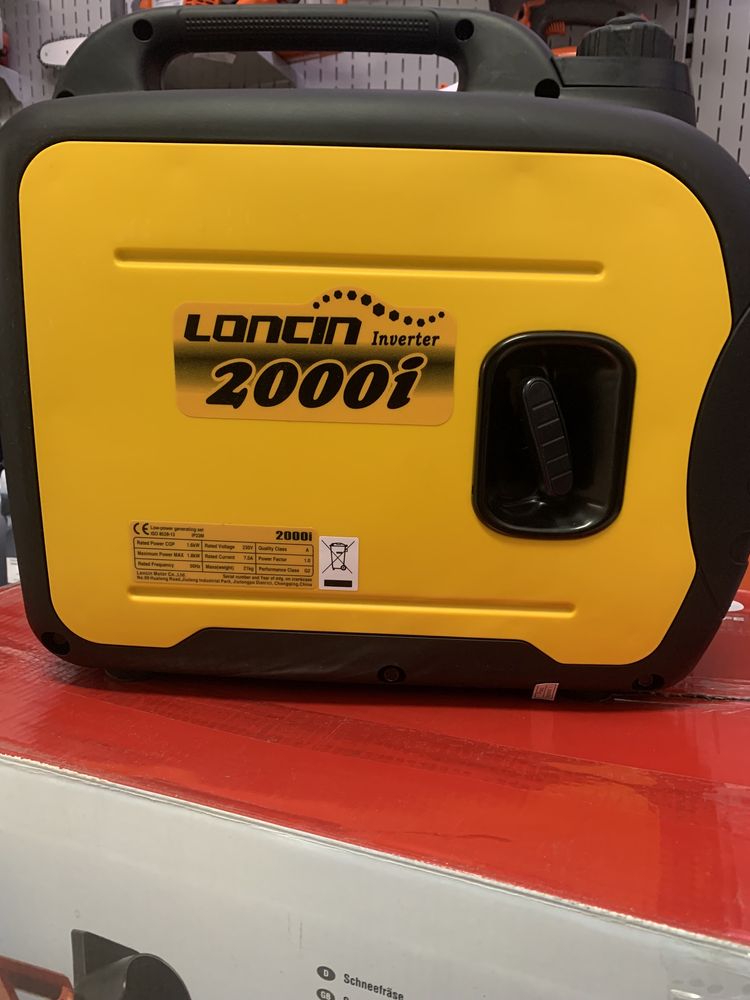 Інверторний генератор Loncin 2000i 2 кВт ниже сибестоимости!