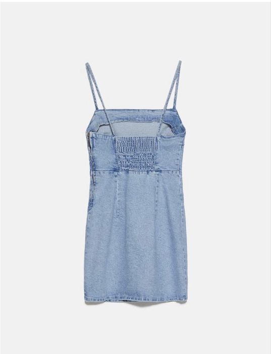 Джинсовий сарафан zara
