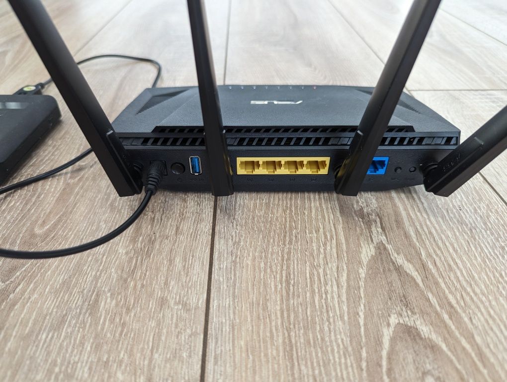 АКЦІЯ Бездротовий маршрутизатор роутер Asus RT-AX58U V1  WIFI 6 AIMesh