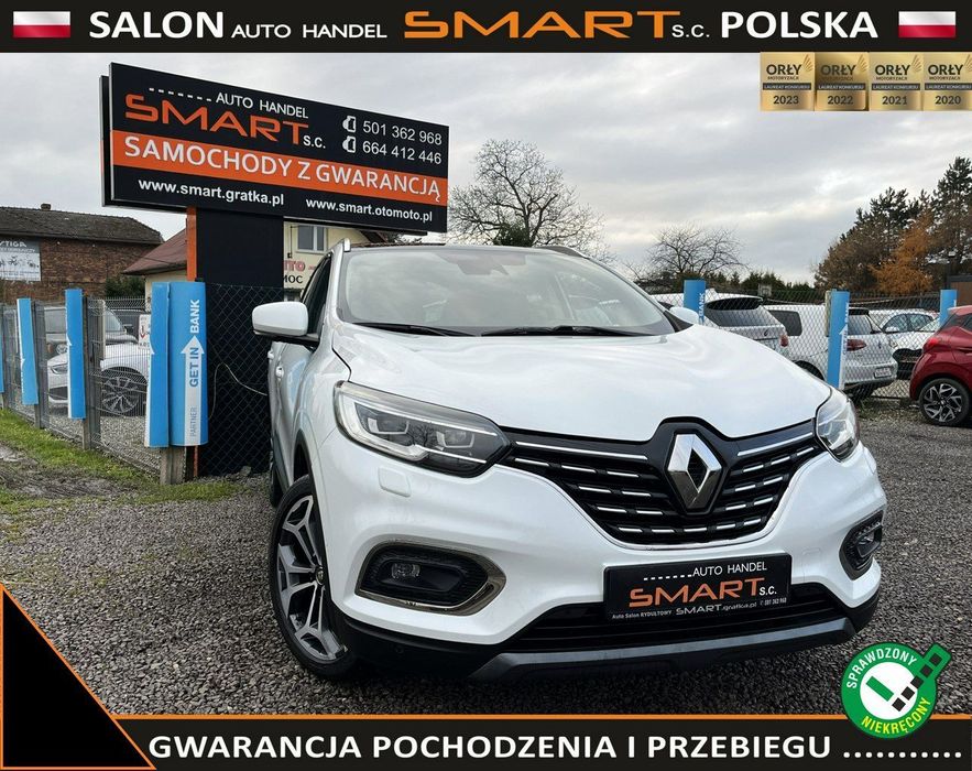 Renault Kadjar Panorama/ Navi/ Kamera/ Asystent Parkowania /Salon Pl/ Biała Perła