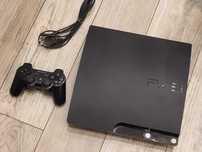 Uszkodzona konsola Playstation 3 PS3 Slim 320gb pad dualshock sony