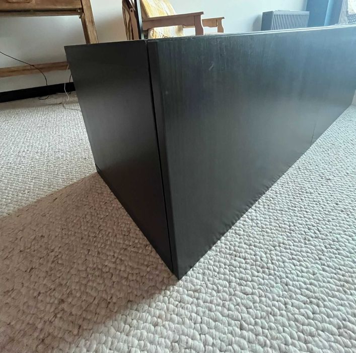 szafka ścienna 120 x 40 x 40 - brązowa