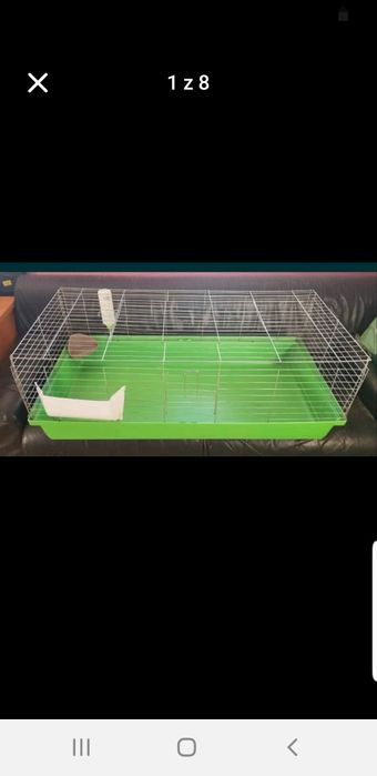 Duża klatka dla królika, świnki morskiej