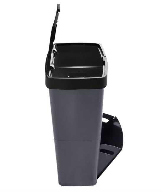 70L trashcan with 2 compartments