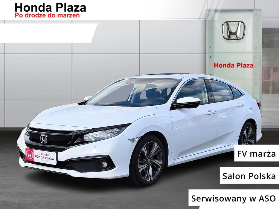 Honda Civic 1.5 T/182KM / Executive Sedan / Salon PL 1 Wł. / Pełna Dokumentacja!!!