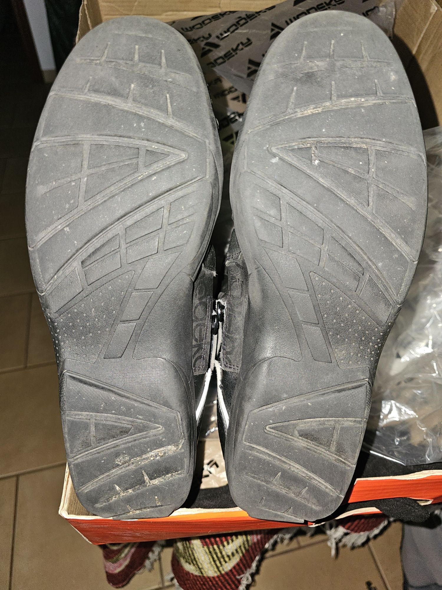 botas em bom estado