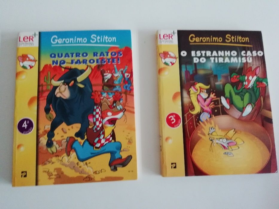 Livros Gerónimo Stilton Editorial Presença