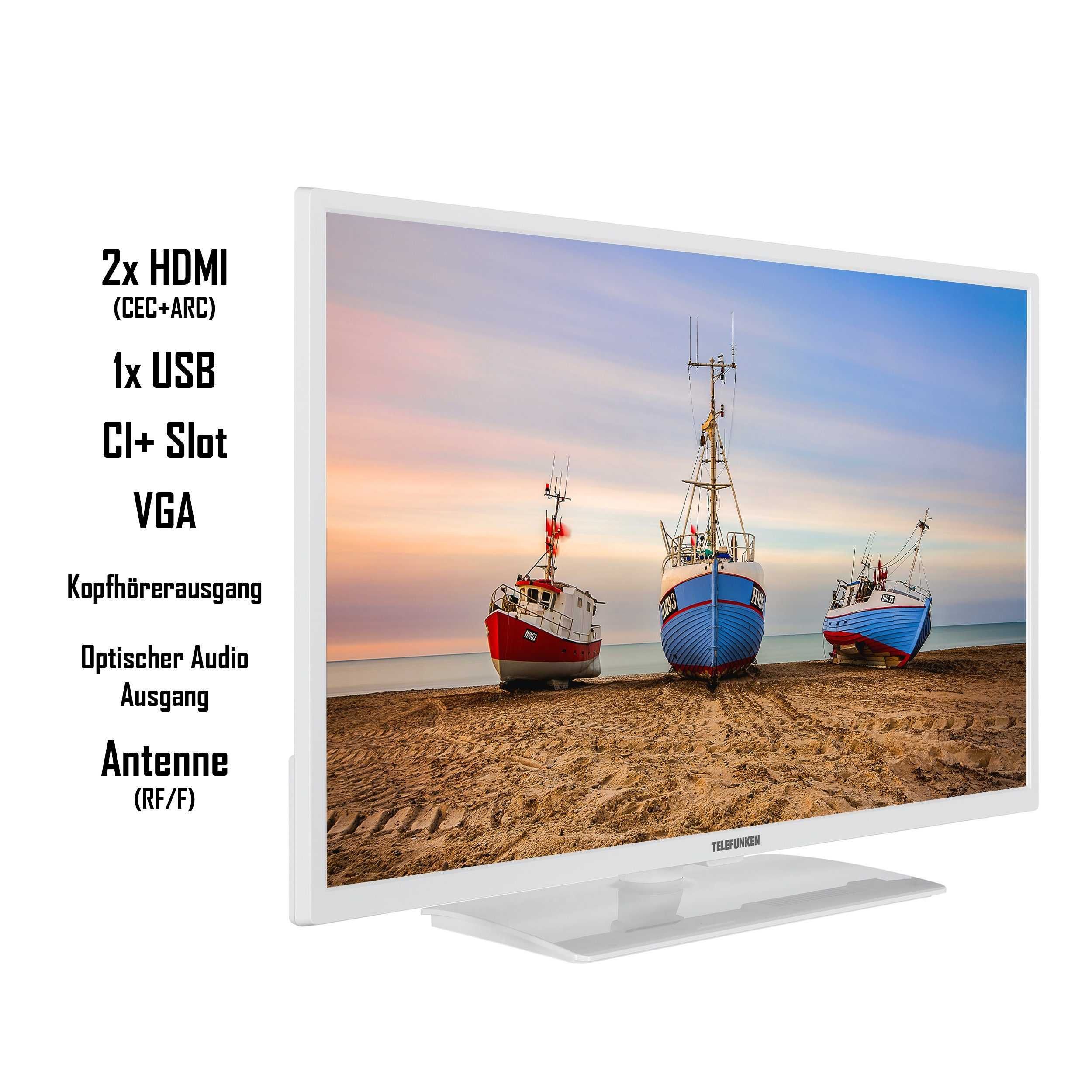 Знижка! Телевізор 32" Telefunken XF32N550M-W (Full HD T2/S2 HDMI USB)