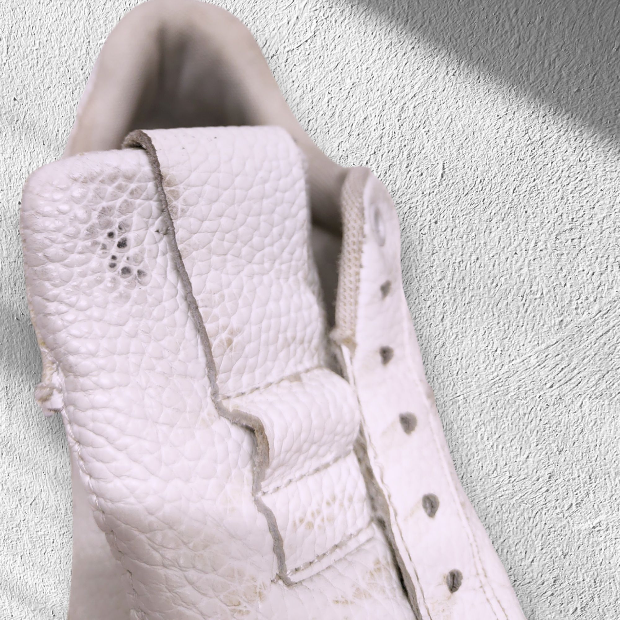 Białe sneakersy na grubej podeszwie rozmiar 40
