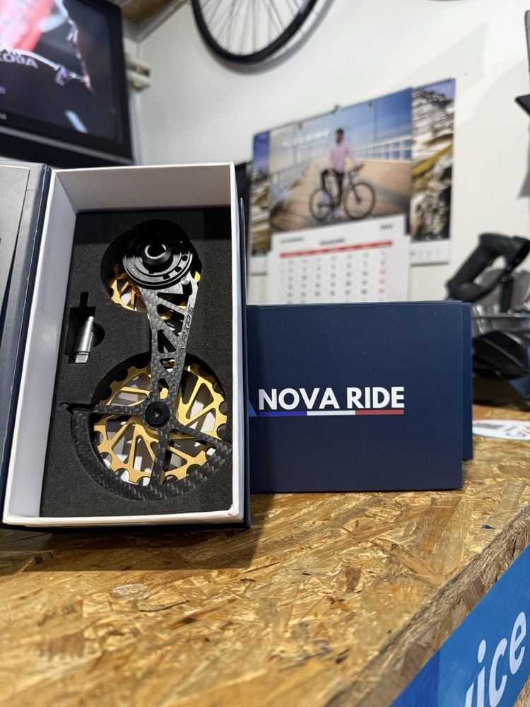 Wózek karbonowy nova 2 ride do przerzutki sram/shimano