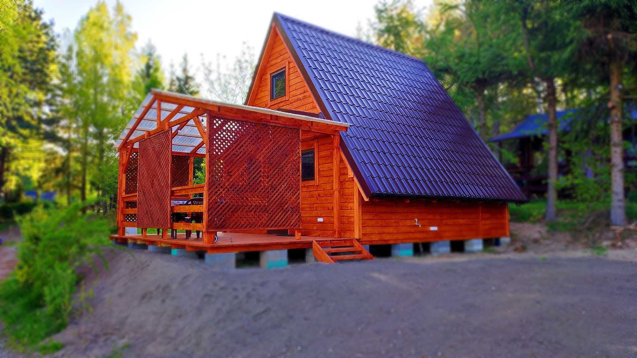 Domek letniskowy typu BRDA 35m2
