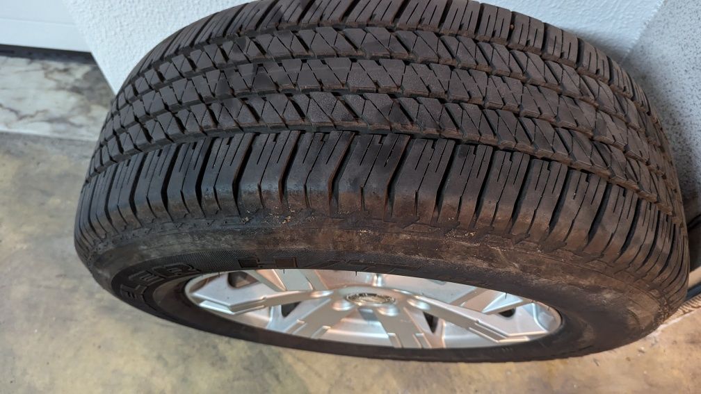 5 Jantes 18" com pneus Bridgestone