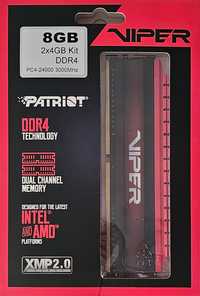 Pamięć ram DDR4 Patriot Viper 8gb (2x4gb) 3000mhz CL16